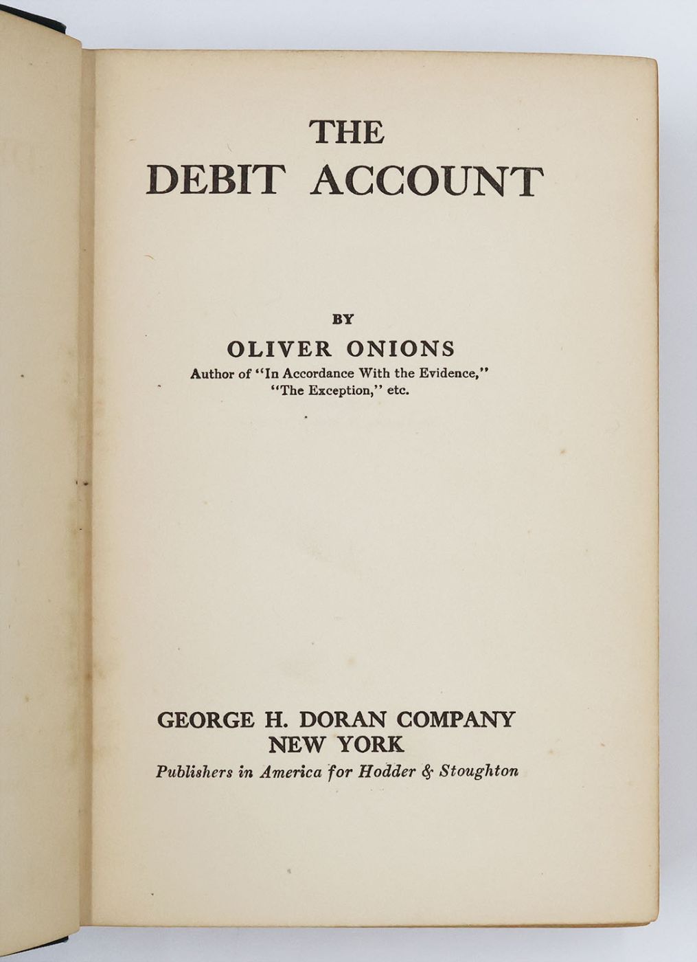 THE DEBIT ACCOUNT -  image 3