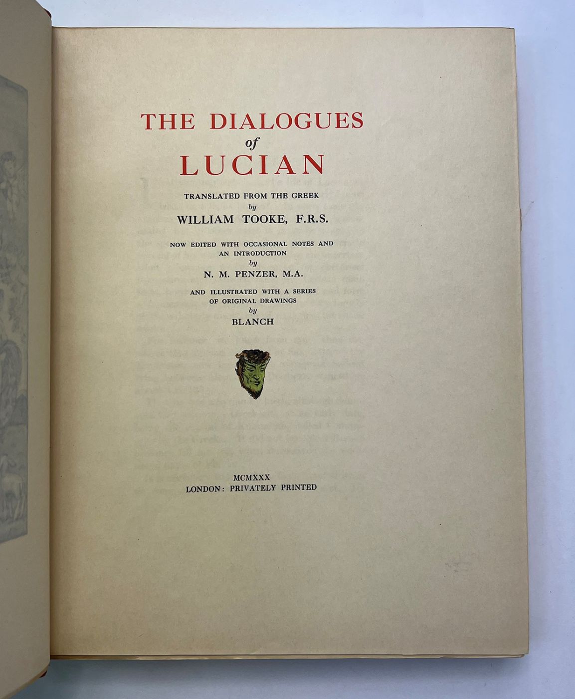 THE DIALOGUES OF LUCIAN -  image 5