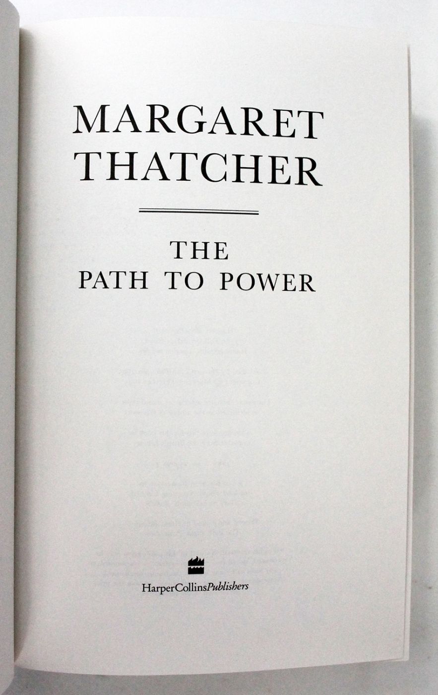THE DOWNING STREET YEARS; THE PATH TO POWER; THE COLLECTED SPEECHES; STATECRAFT: Strategies for a Changing World; -  image 7