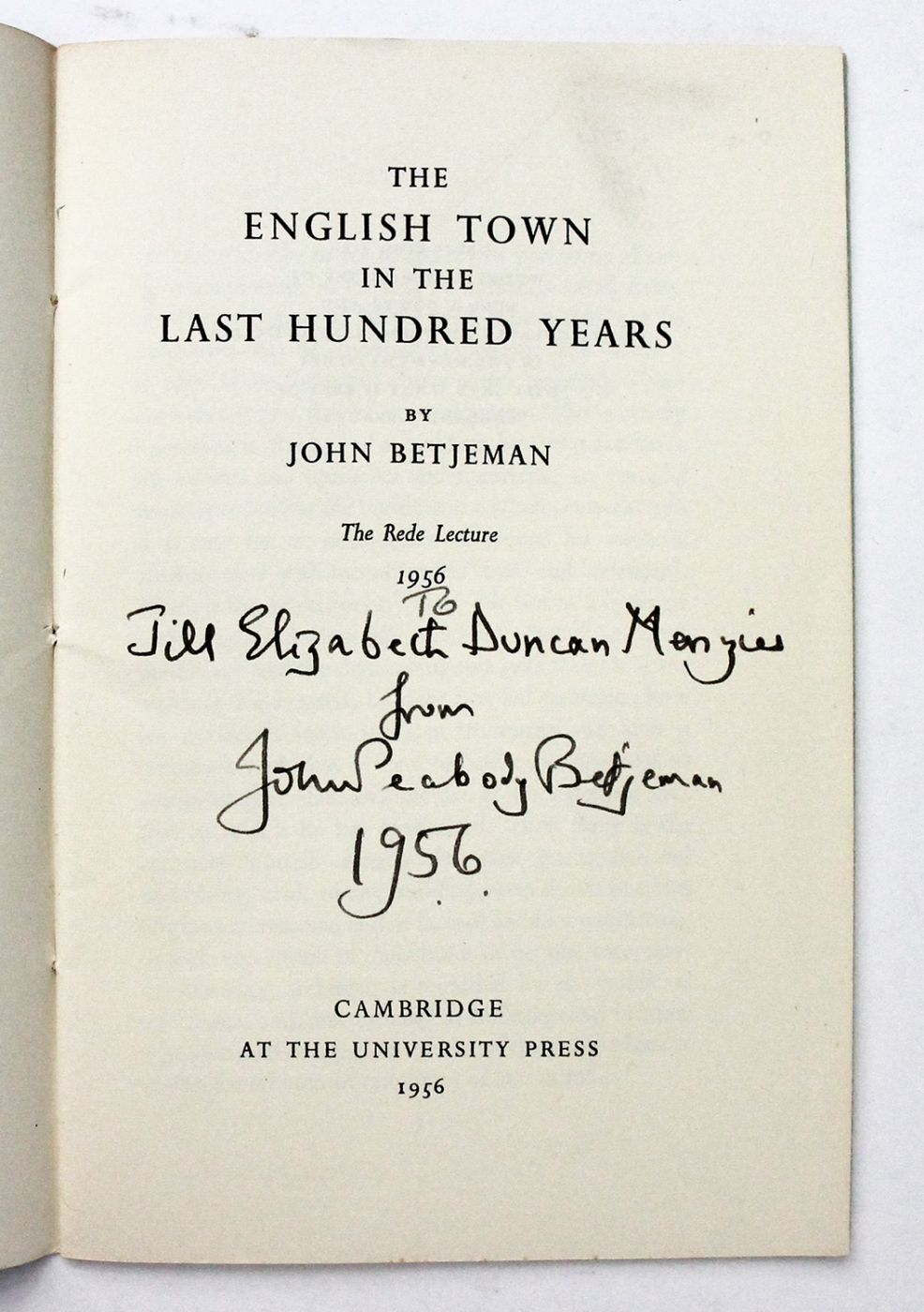 THE ENGLISH TOWN IN THE LAST HUNDRED YEARS: -  image 2