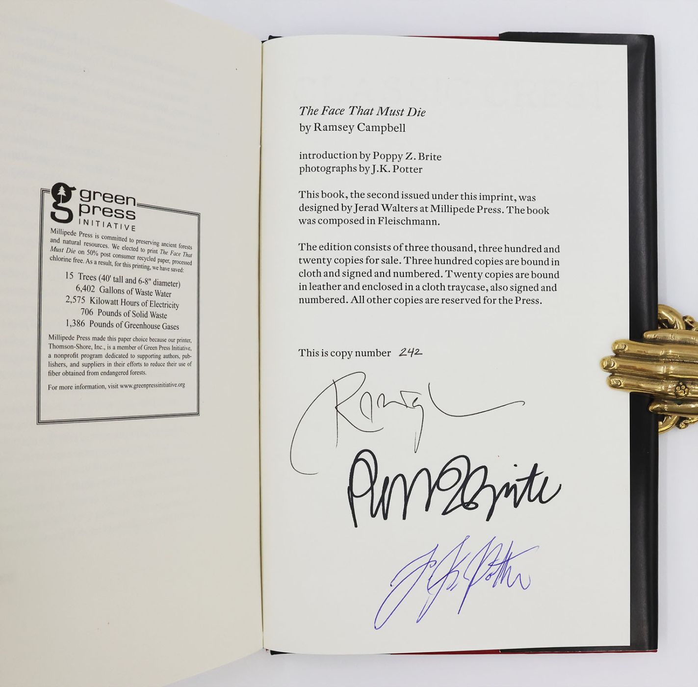 THE FACE THAT MUST DIE -  image 2