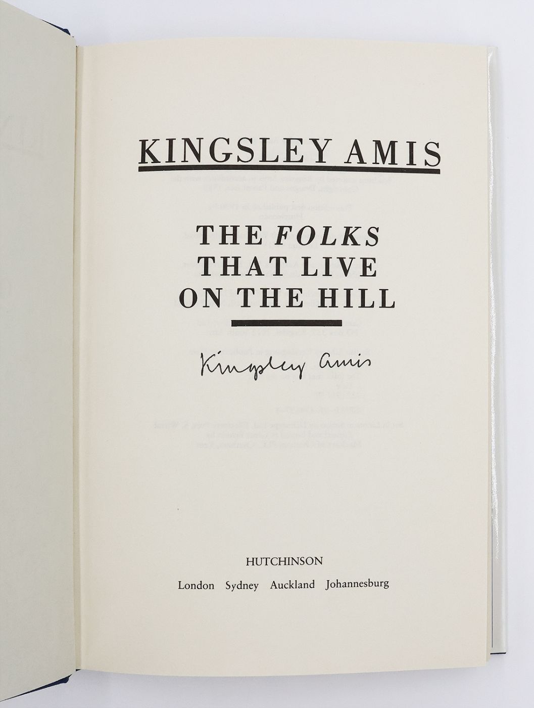 THE FOLKS THAT LIVE ON THE HILL -  image 2