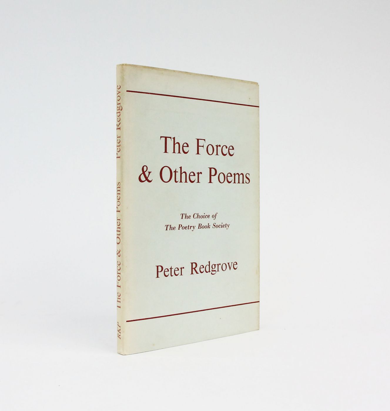 THE FORCE AND OTHER POEMS -  image 1