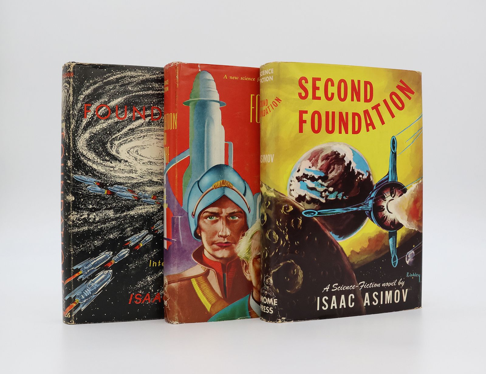 THE FOUNDATION TRILOGY: FOUNDATION; FOUNDATION AND EMPIRE; SECOND FOUNDATION. -  image 1