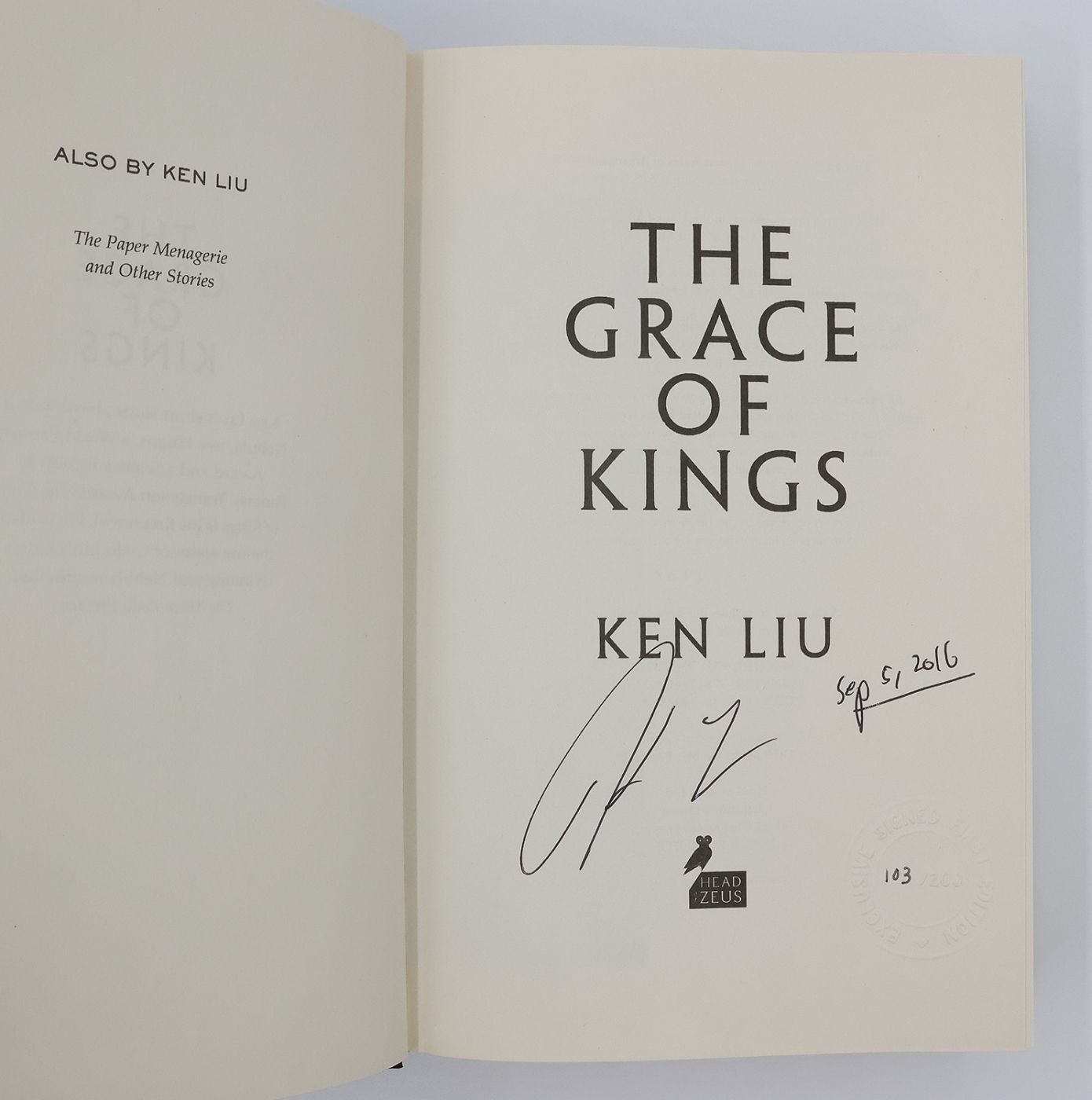 THE GRACE OF KINGS -  image 3