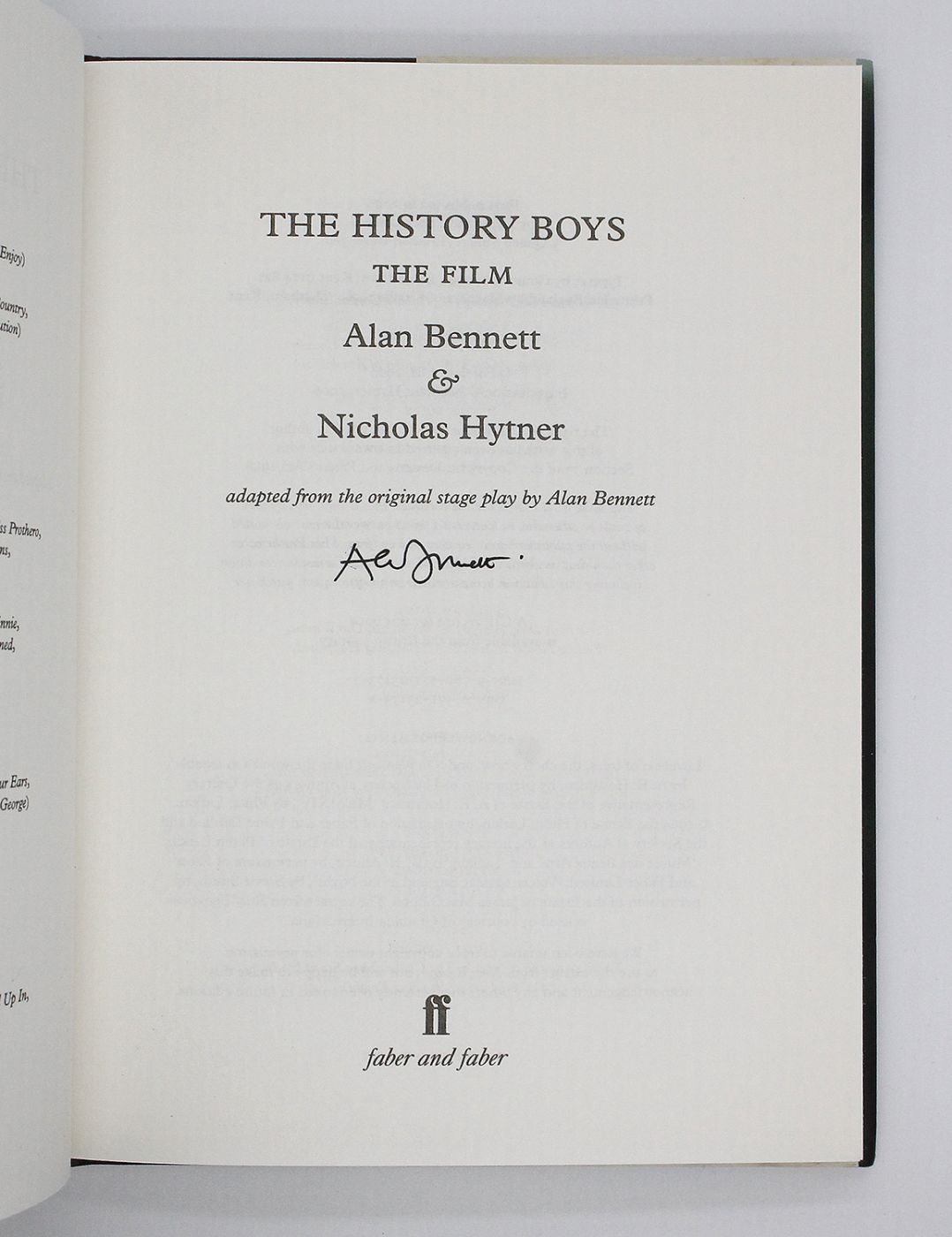 THE HISTORY BOYS. -  image 2