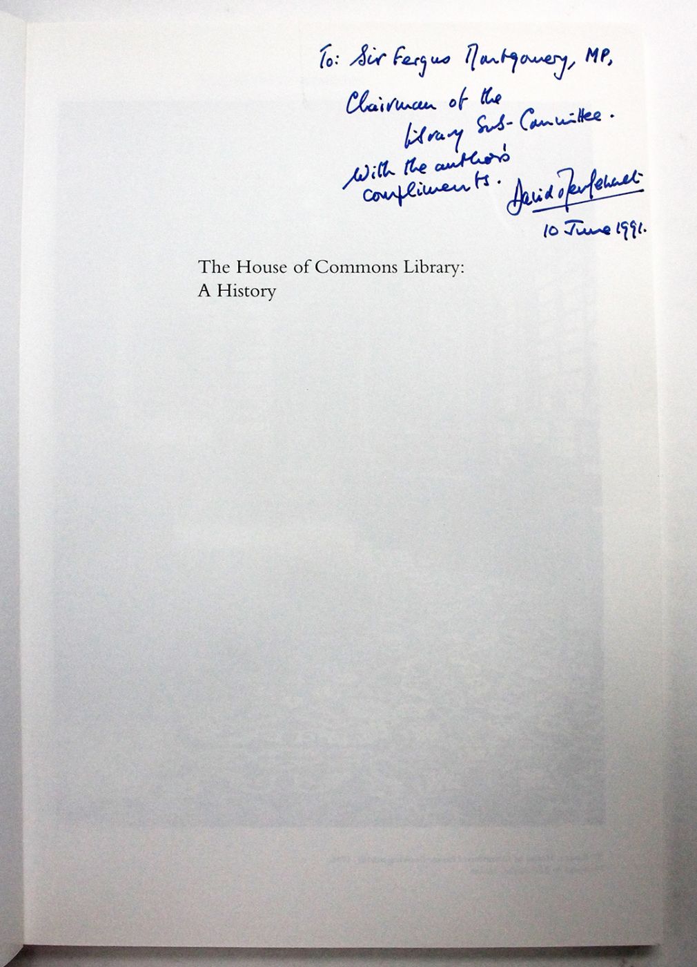 THE HOUSE OF COMMONS LIBRARY: -  image 2