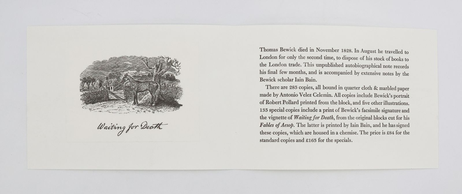 THE LAST AUTOBIOGRAPHICAL NOTES OF THOMAS BEWICK: -  image 6
