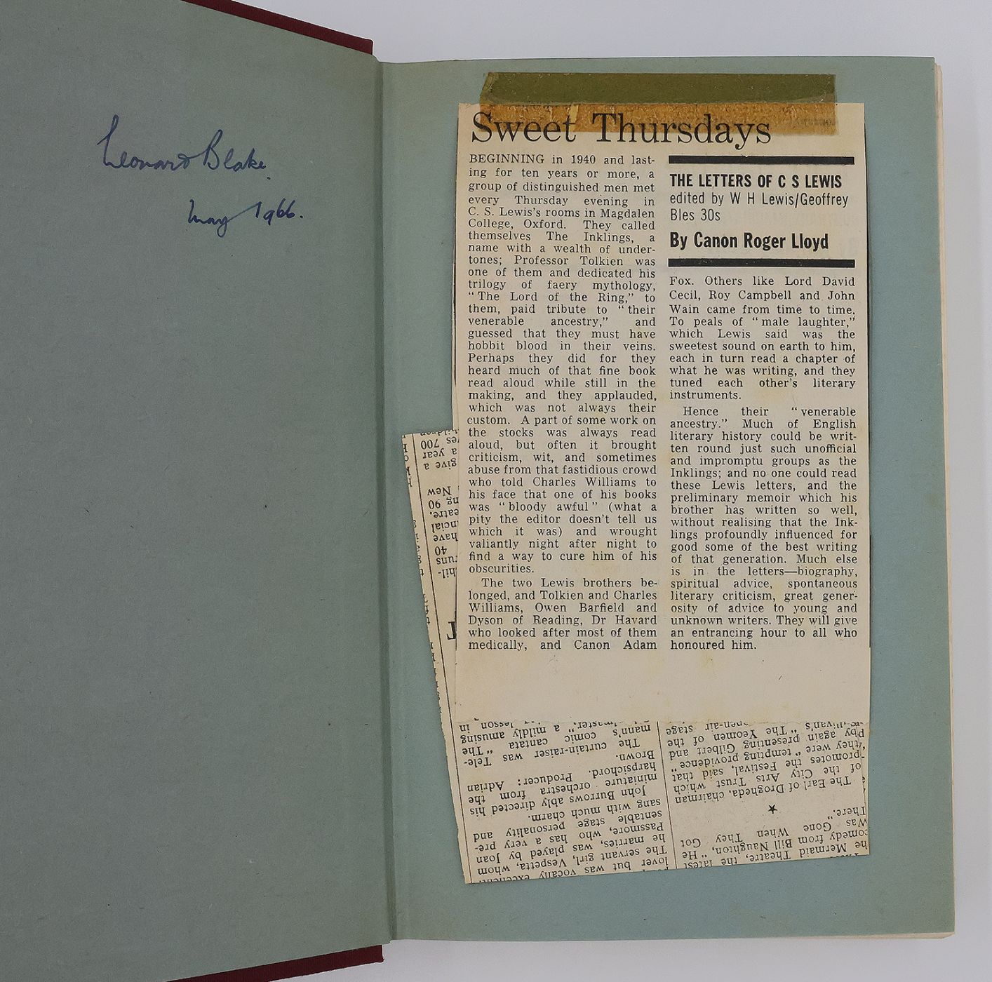 THE LETTERS OF C. S. LEWIS -  image 2