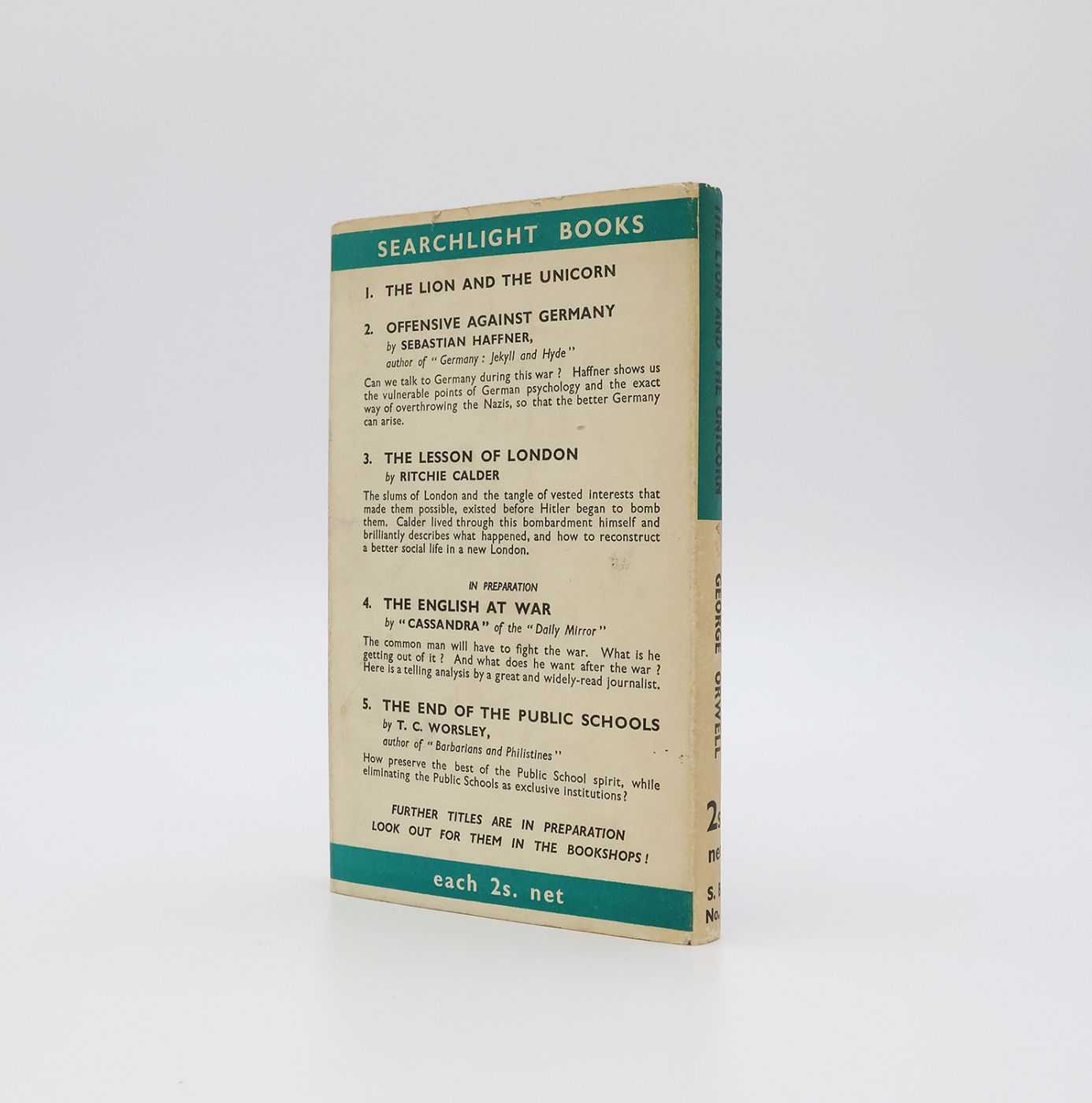 THE LION AND THE UNICORN: SOCIALISM AND THE ENGLISH GENIUS -  image 3