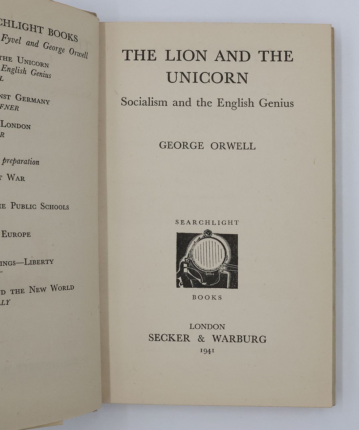 THE LION AND THE UNICORN: SOCIALISM AND THE ENGLISH GENIUS -  image 4