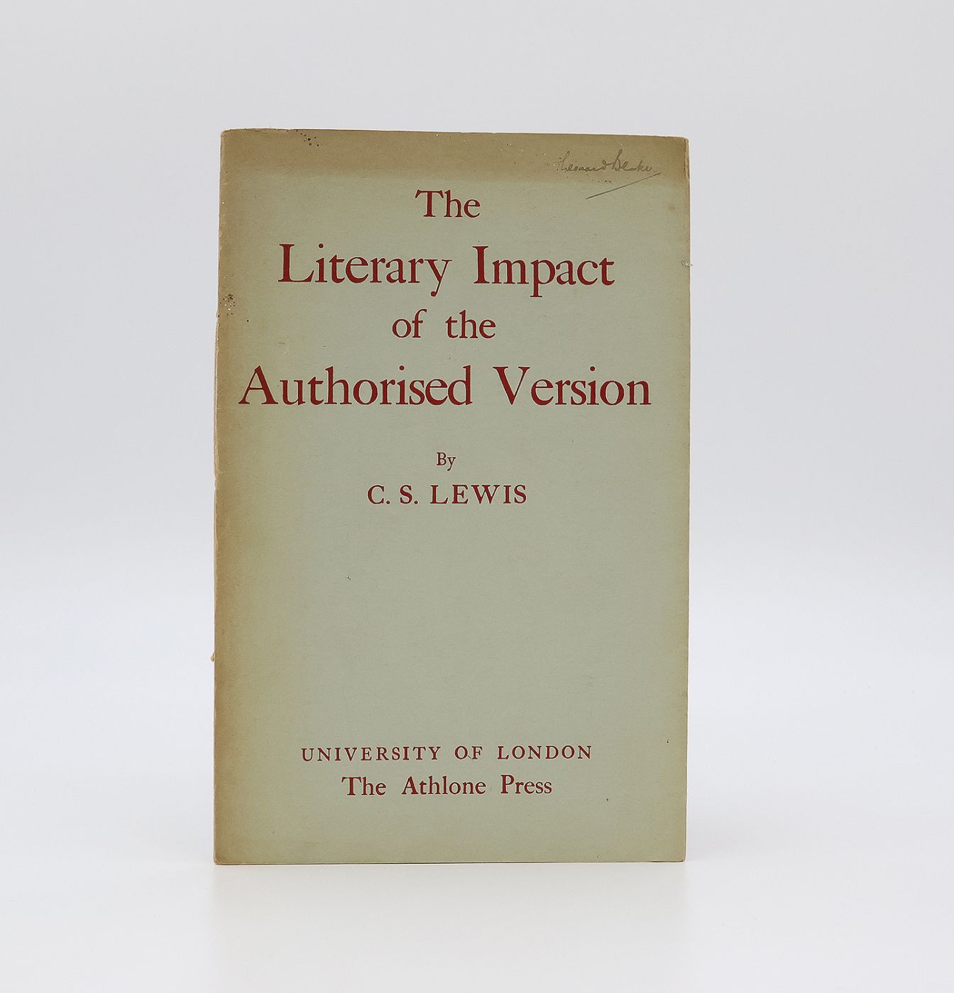 THE LITERARY IMPACT OF THE AUTHORISED VERSION -  image 1