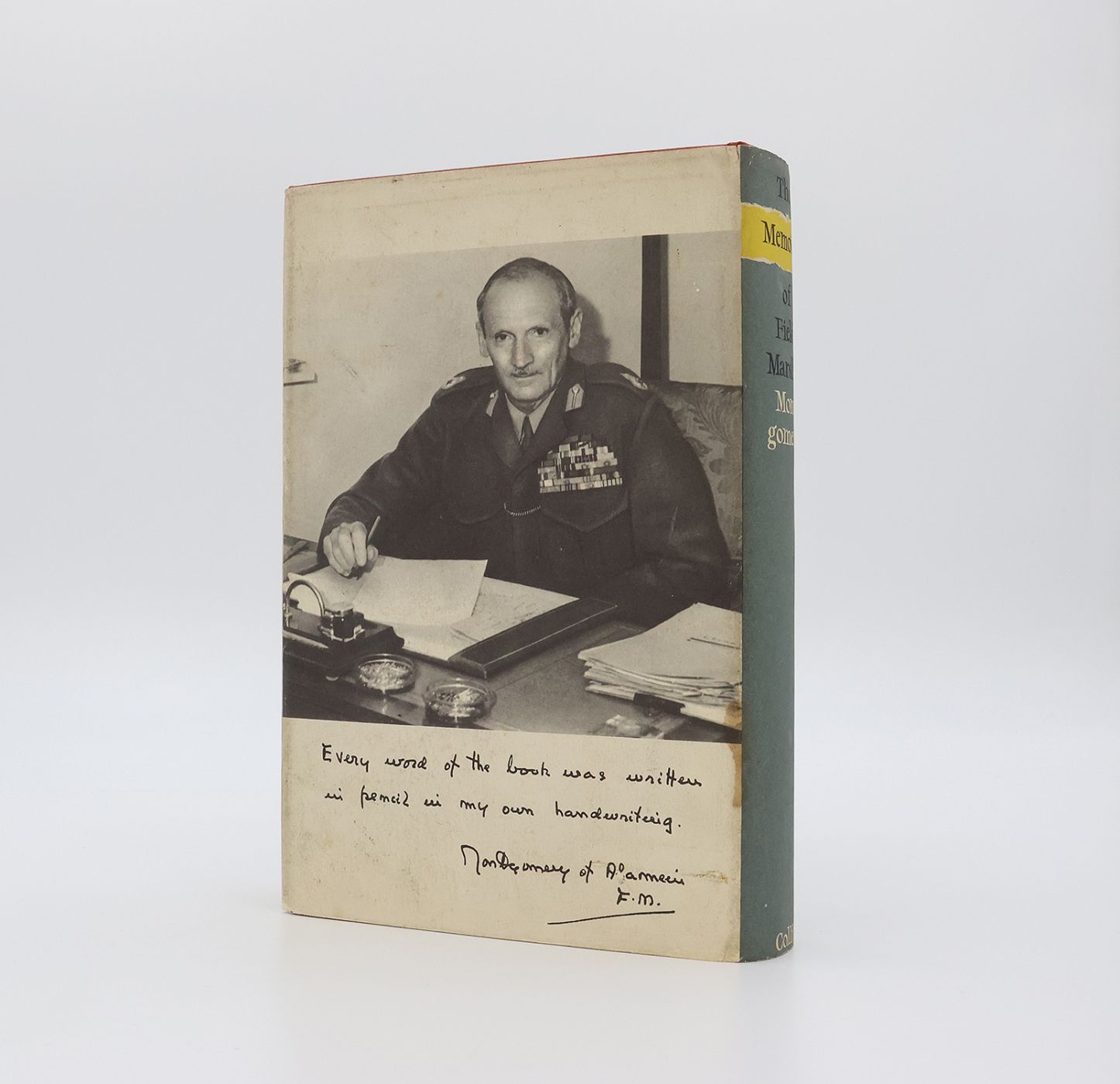 THE MEMOIRS OF FIELD-MARSHALL THE VISCOUNT MONTGOMERY OF ALAMEIN, K.G. -  image 3