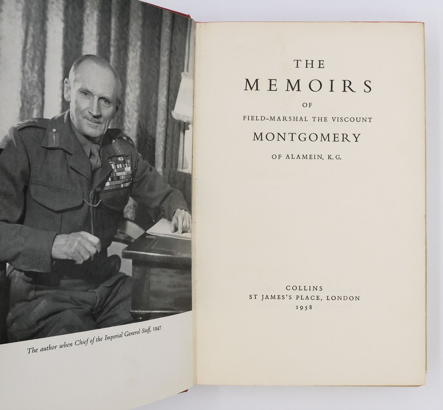 THE MEMOIRS OF FIELD-MARSHALL THE VISCOUNT MONTGOMERY OF ALAMEIN, K.G. -  image 5