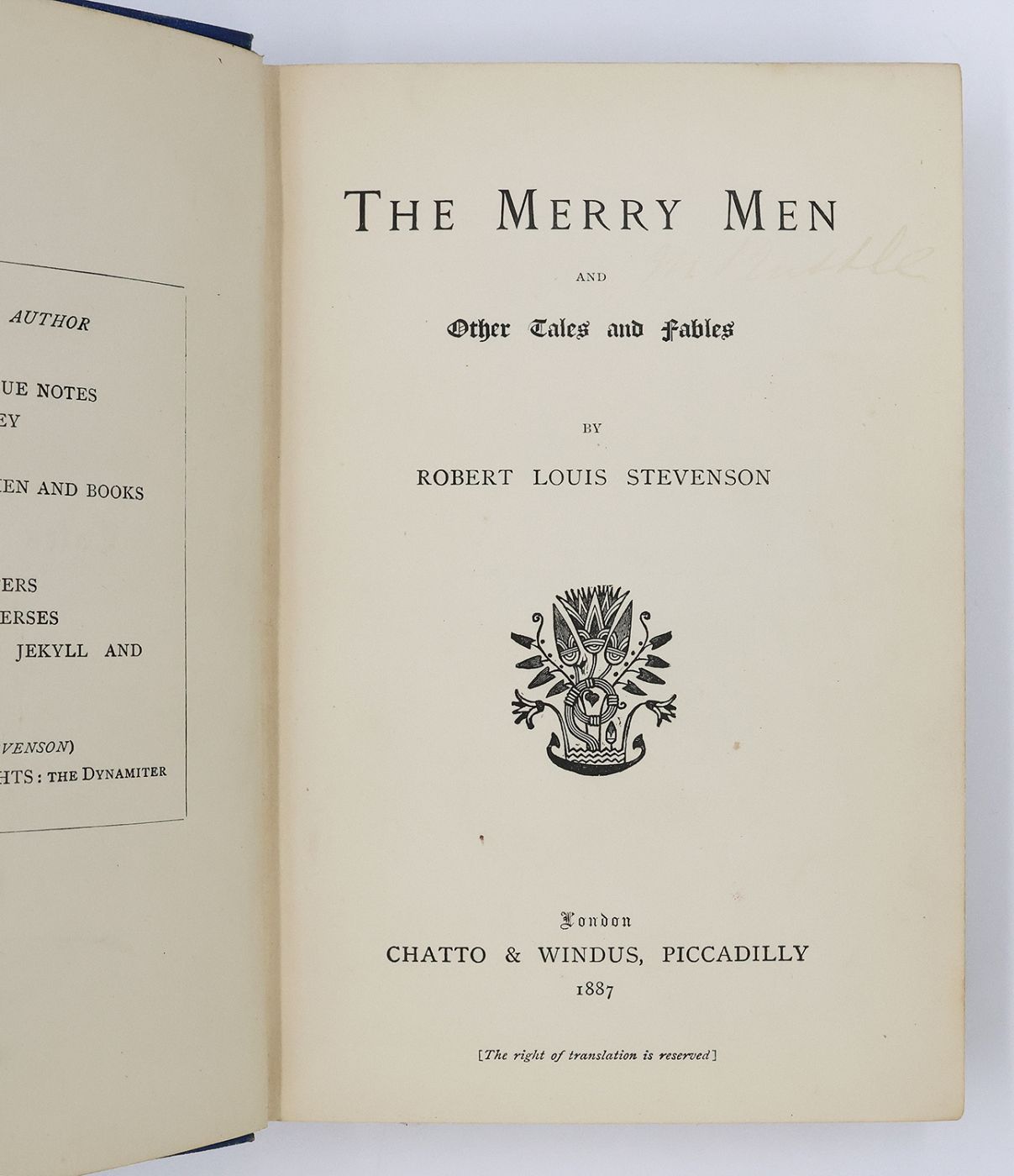 THE MERRY MEN, AND OTHER TALES AND FABLES -  image 2