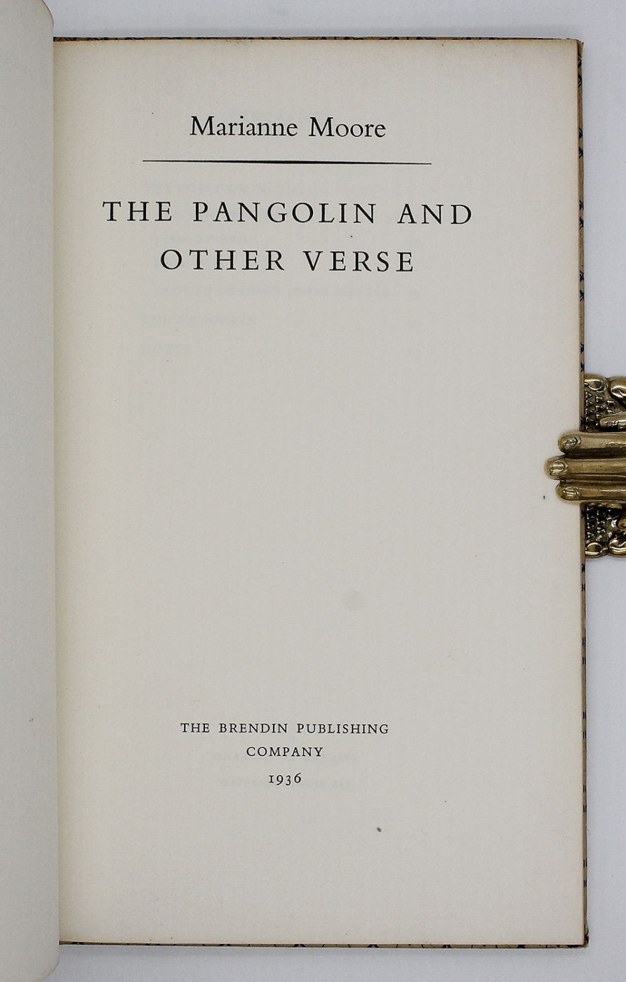 THE PANGOLIN AND OTHER VERSE -  image 3