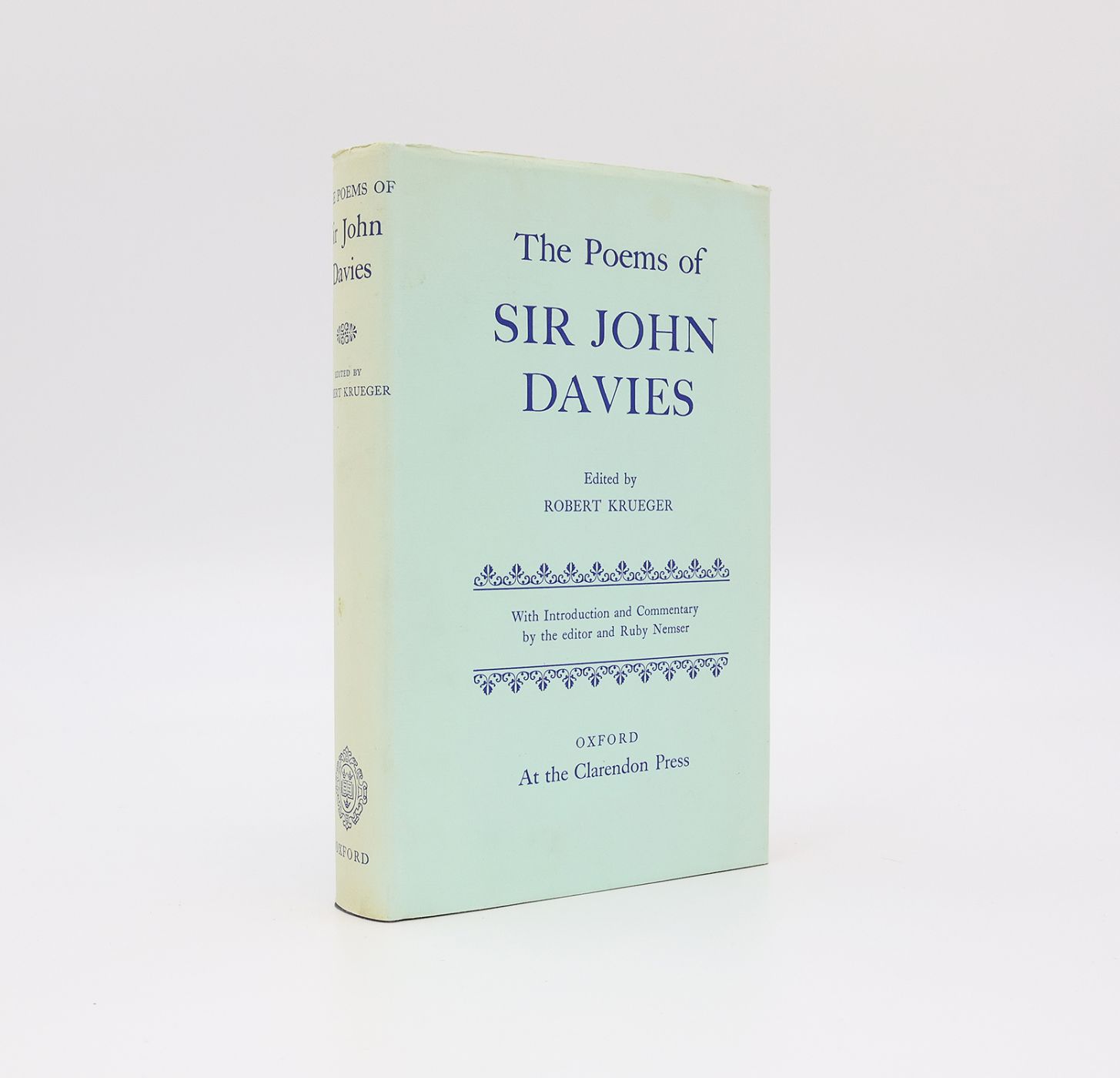 THE POEMS OF SIR JOHN DAVIES -  image 1