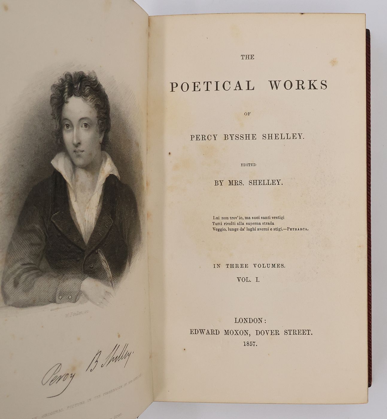 THE POETICAL WORKS OF PERCY BYSSHE SHELLEY -  image 5
