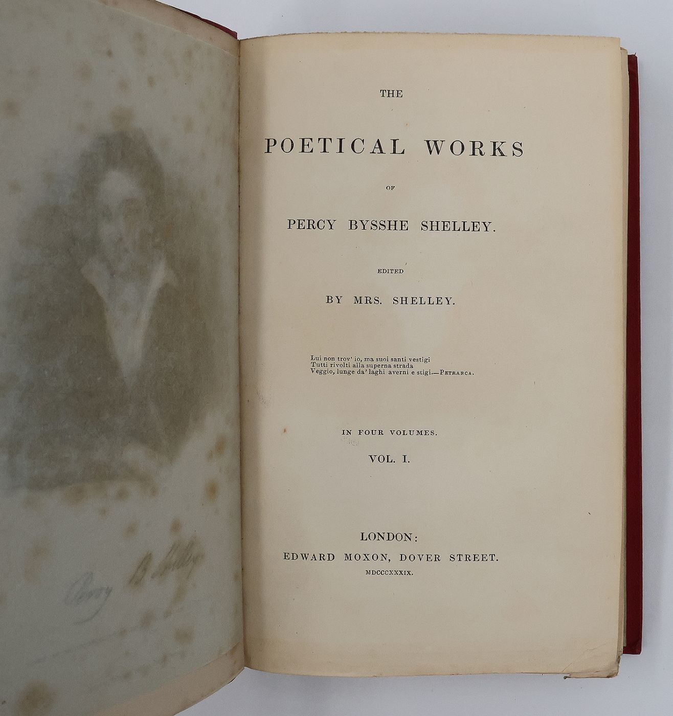 THE POETICAL WORKS OF PERCY BYSSHE SHELLEY -  image 4