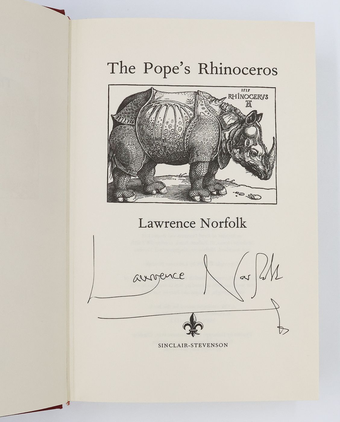 THE POPE'S RHINOCEROS -  image 2