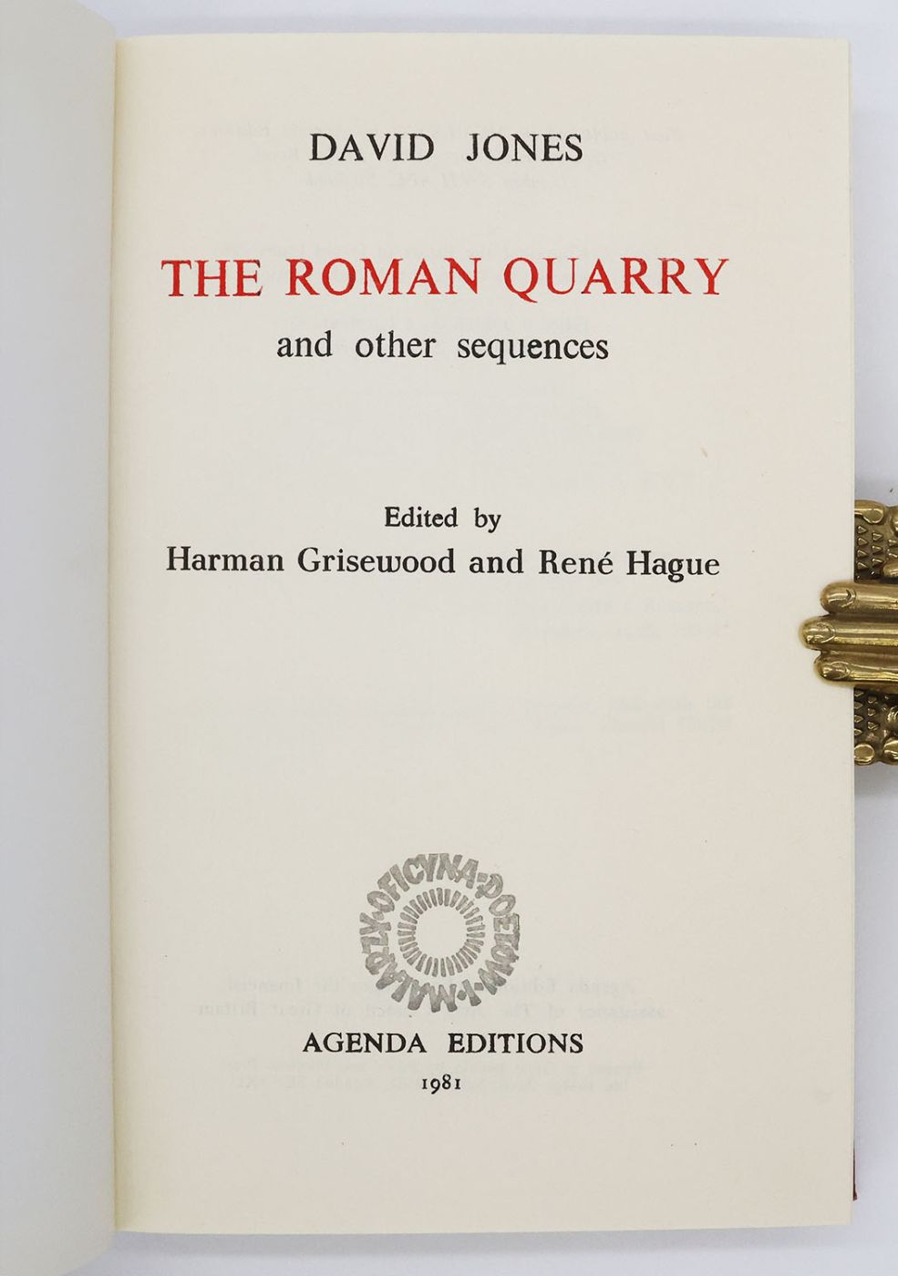 THE ROMAN QUARRY AND OTHER SEQUENCES -  image 2