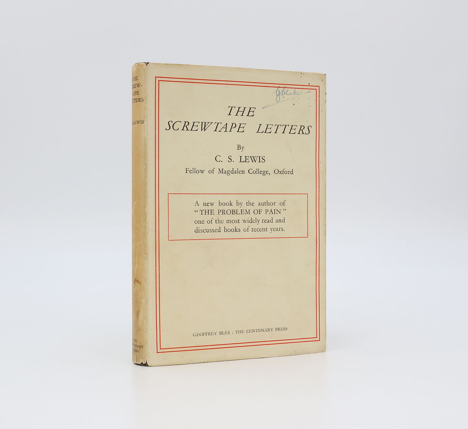THE SCREWTAPE LETTERS -  image 1