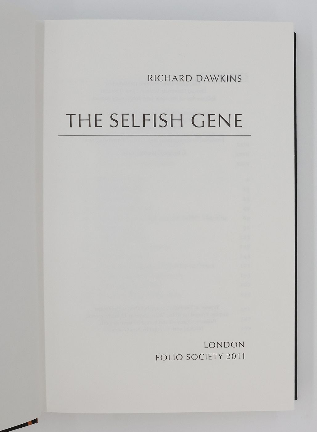 THE SELFISH GENE -  image 3
