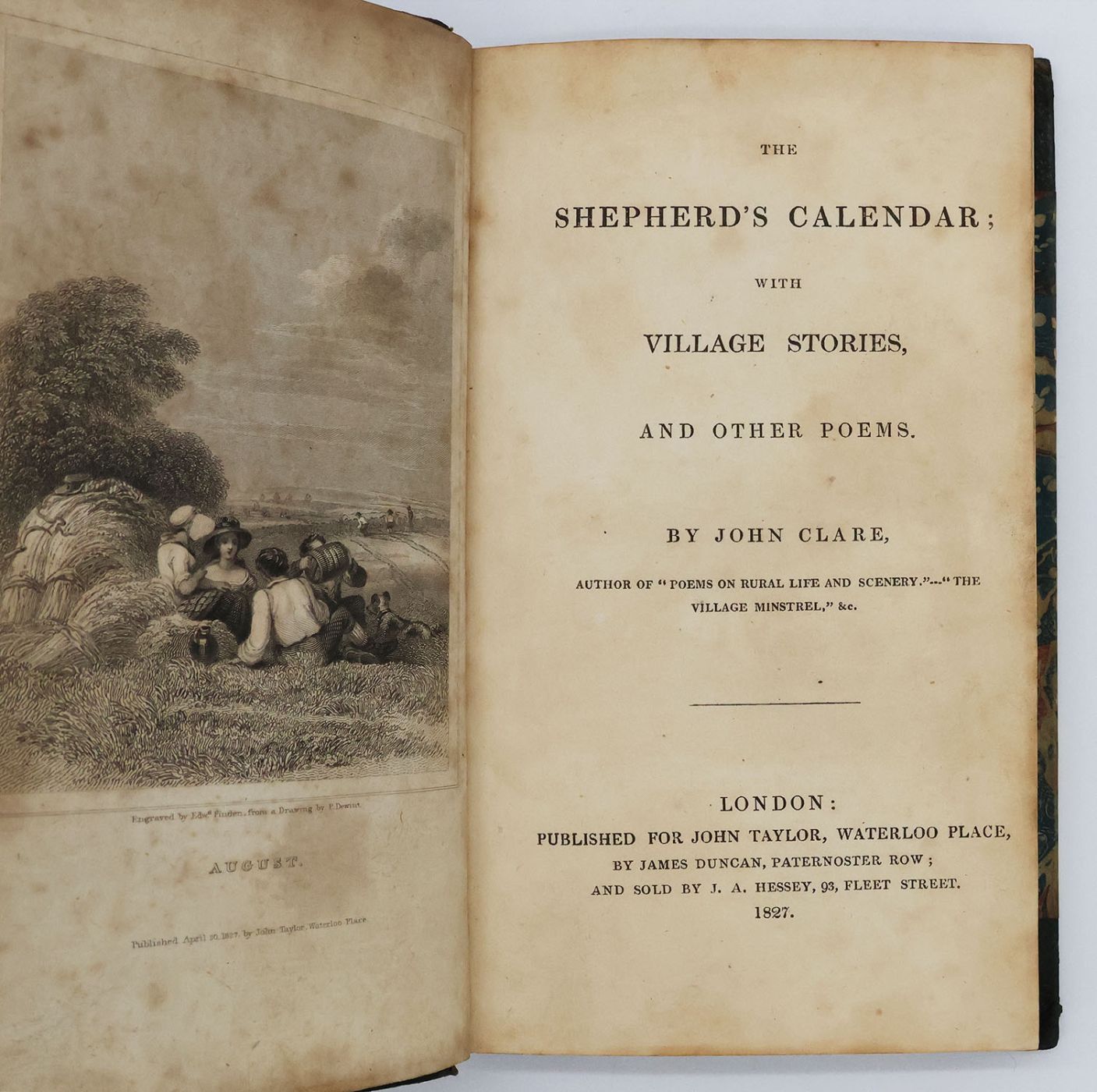 THE SHEPHERD'S CALENDAR; WITH VILLAGE STORIES, AND OTHER POEMS -  image 4