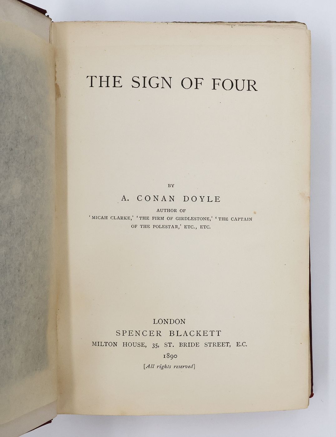 THE SIGN OF FOUR -  image 4