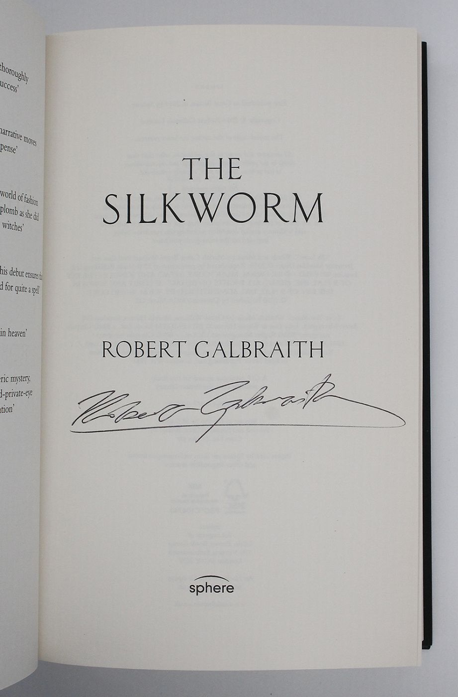 THE SILKWORM -  image 5