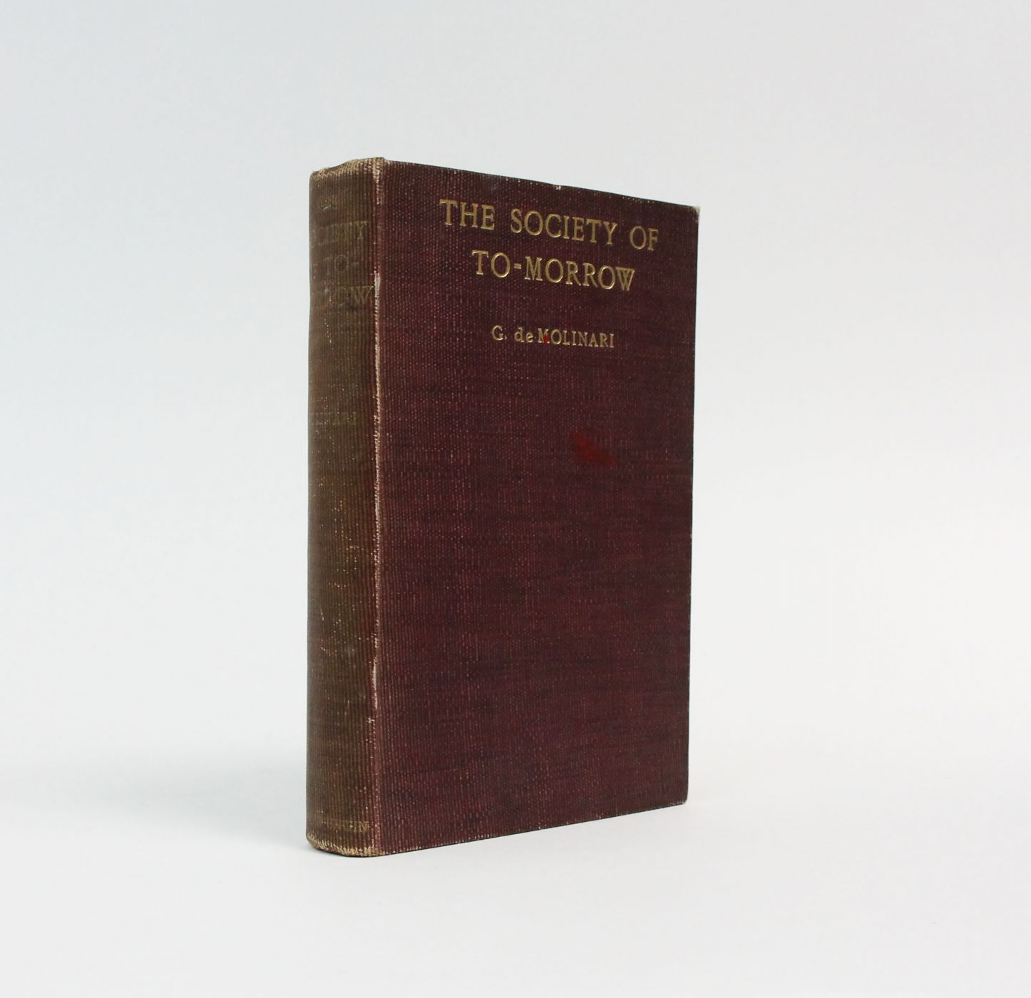 THE SOCIETY OF TO-MORROW: -  image 1