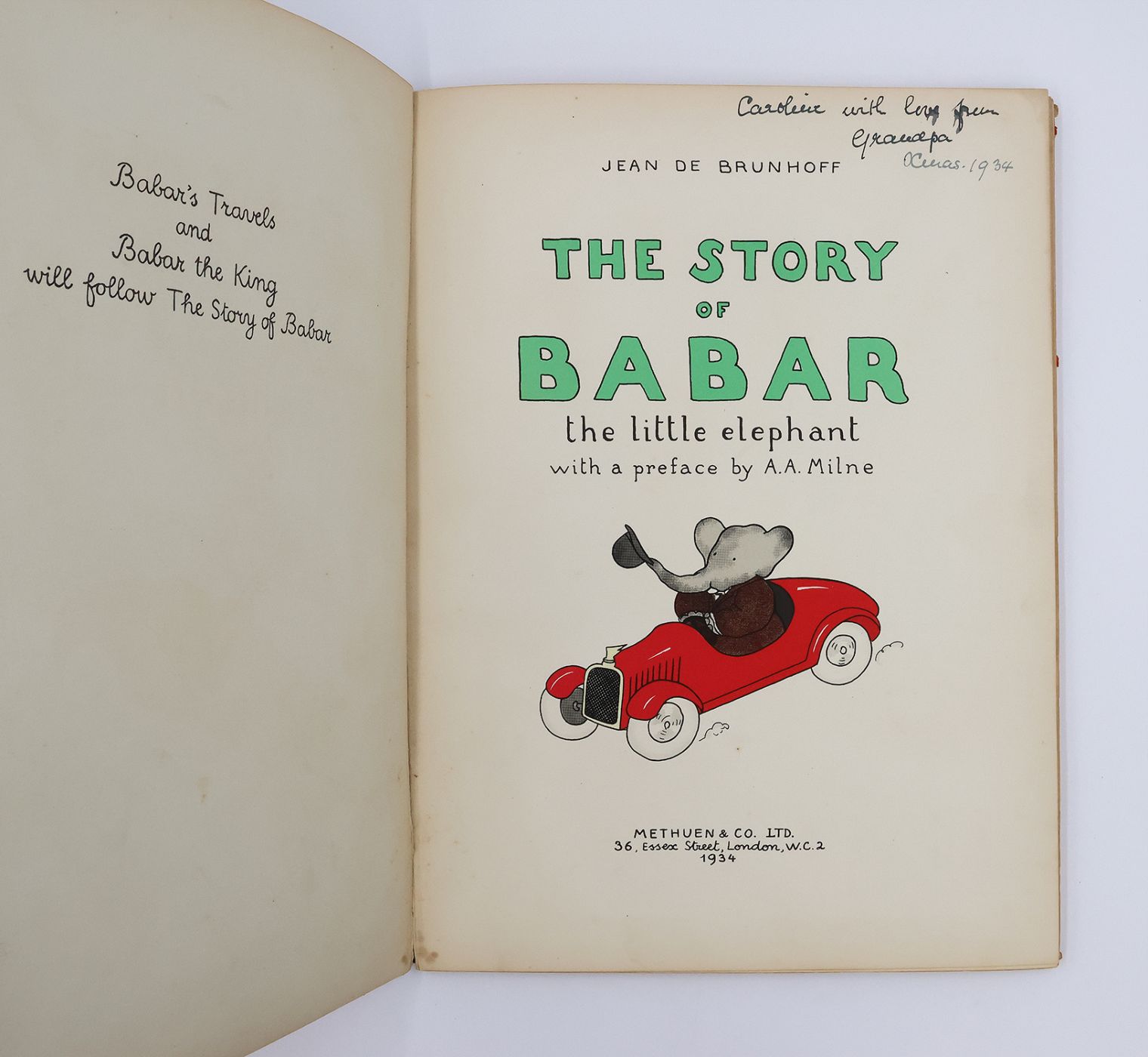 THE STORY OF BABAR THE LITTLE ELEPHANT -  image 2