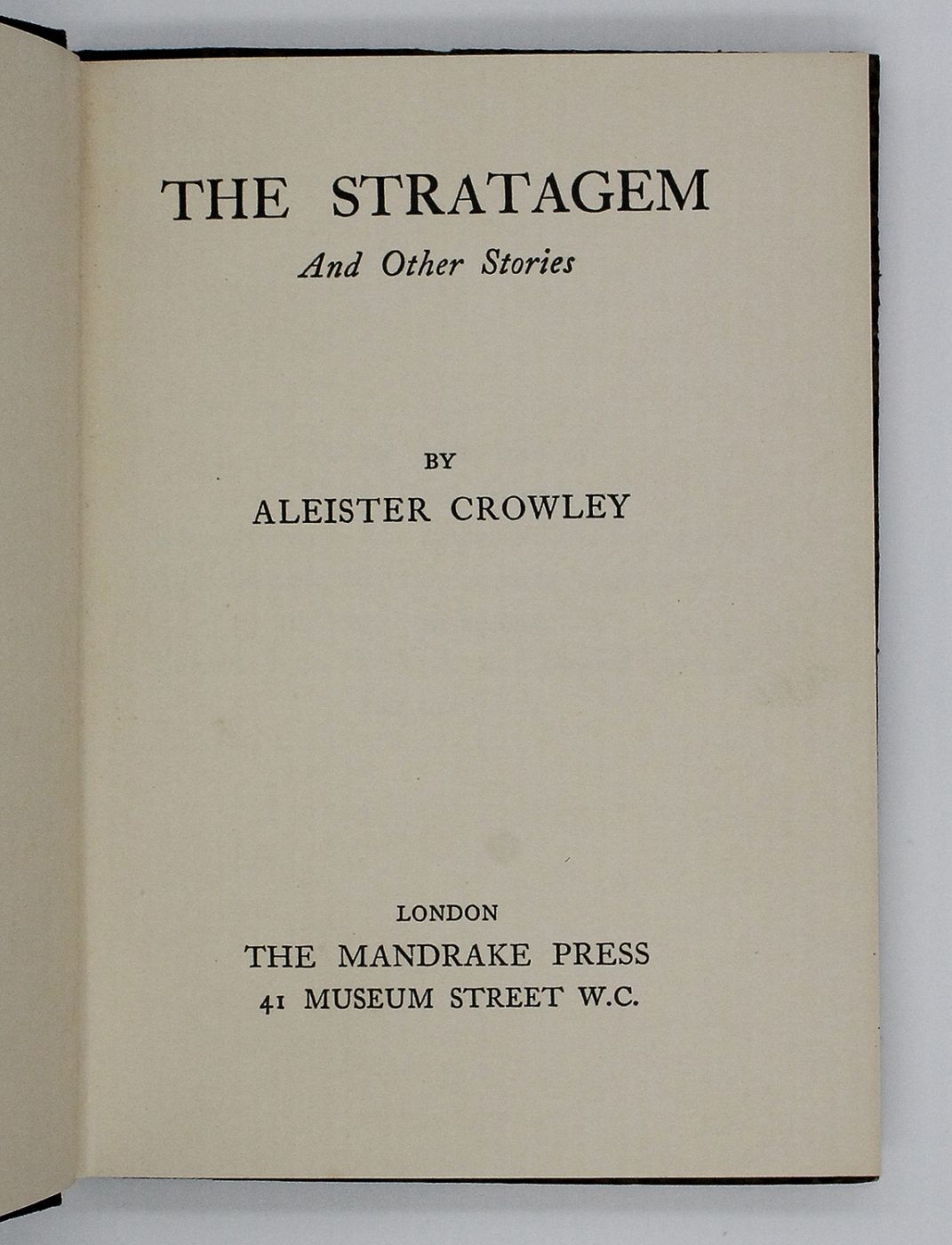 THE STRATAGEM AND OTHER STORIES -  image 4