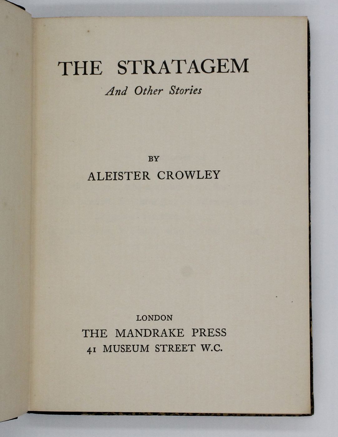 THE STRATAGEM AND OTHER STORIES -  image 6