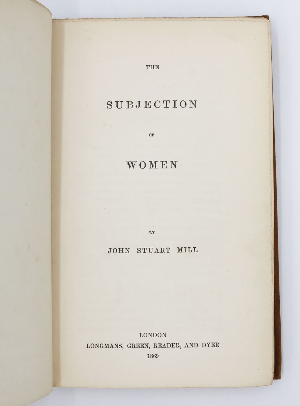 THE SUBJECTION OF WOMEN -  image 4