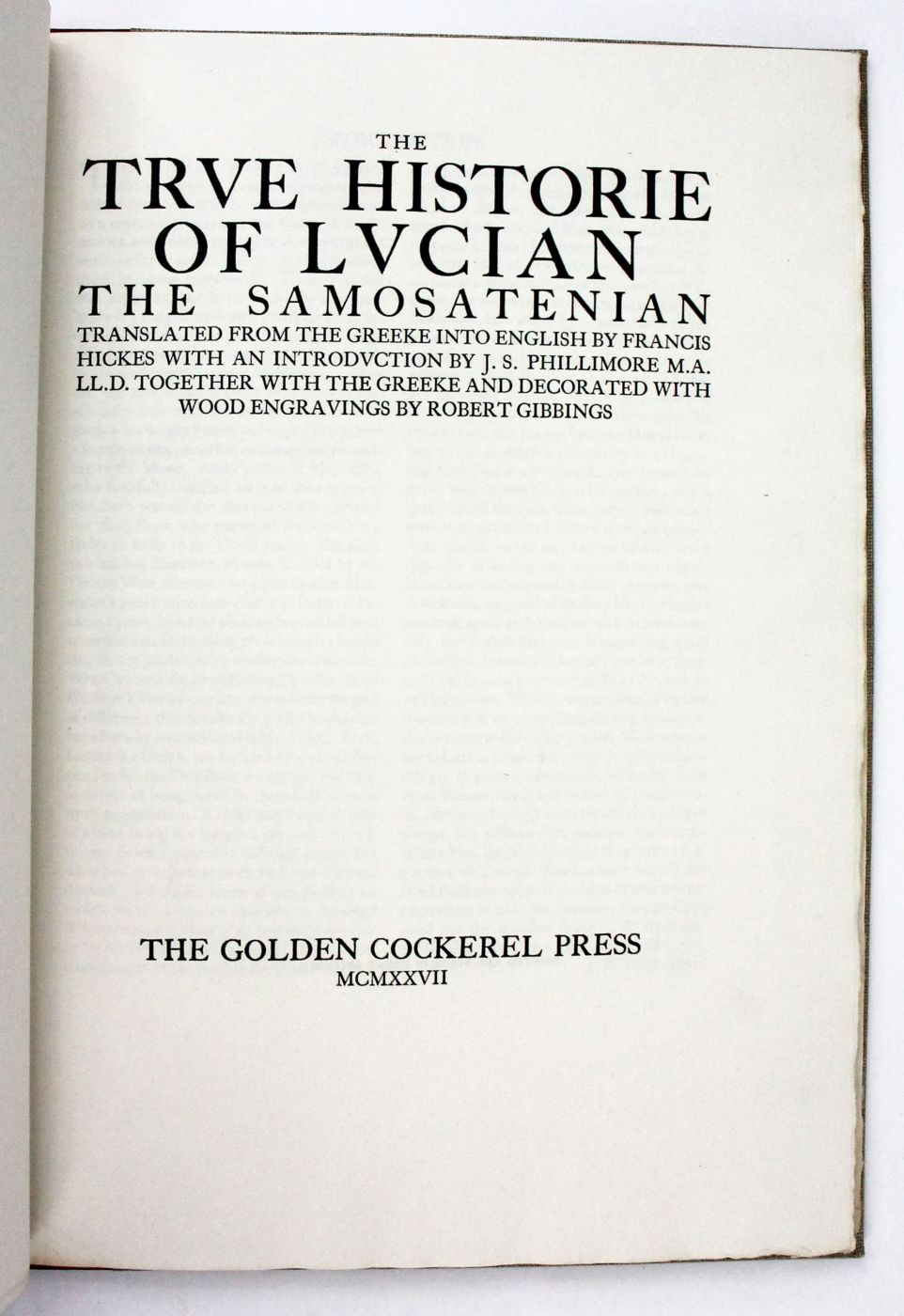 THE TRUE HISTORIE OF LUCIAN THE SAMOSATENIAN -  image 4