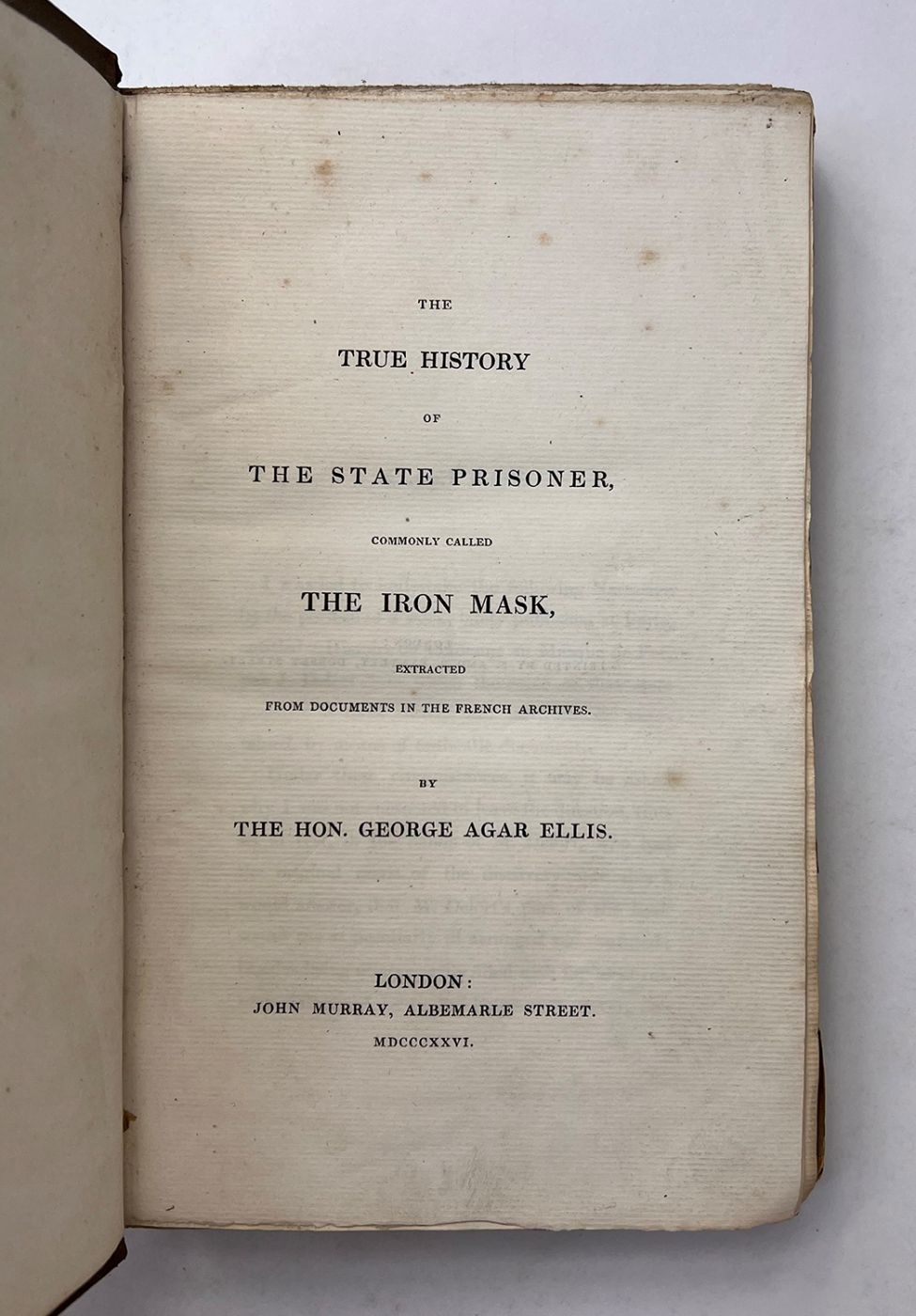 THE TRUE HISTORY OF THE STATE PRISONER, COMMONLY CALLED THE IRON MASK, -  image 4
