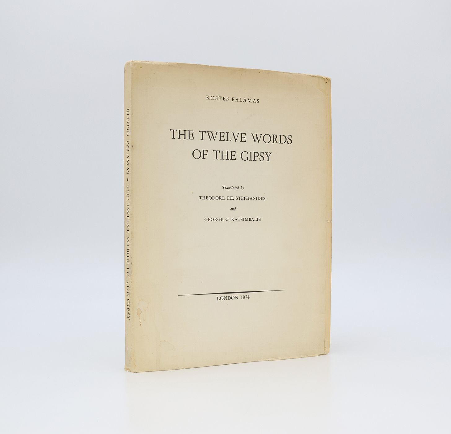 THE TWELVE WORDS OF THE GIPSY -  image 1