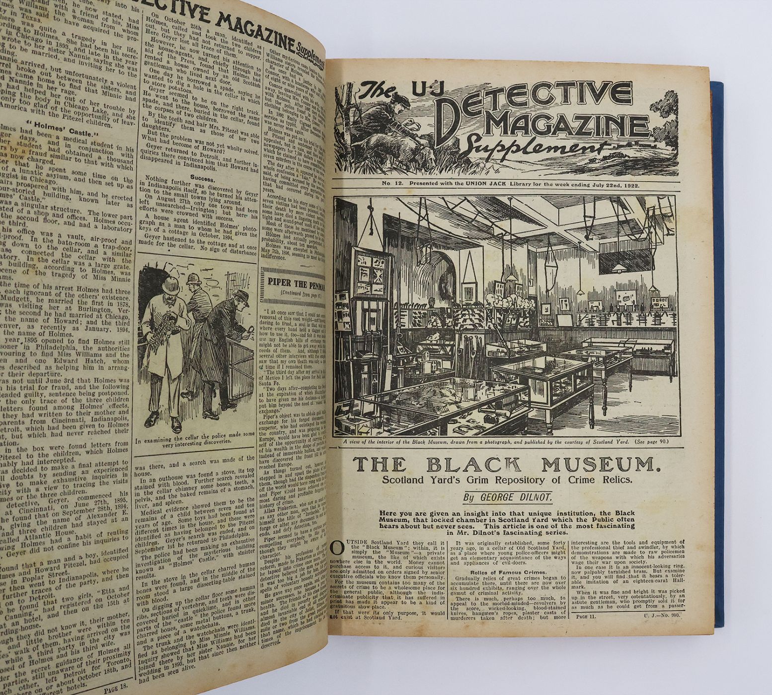 THE UNION JACK DETECTIVE MAGAZINE SUPPLEMENT: -  image 1