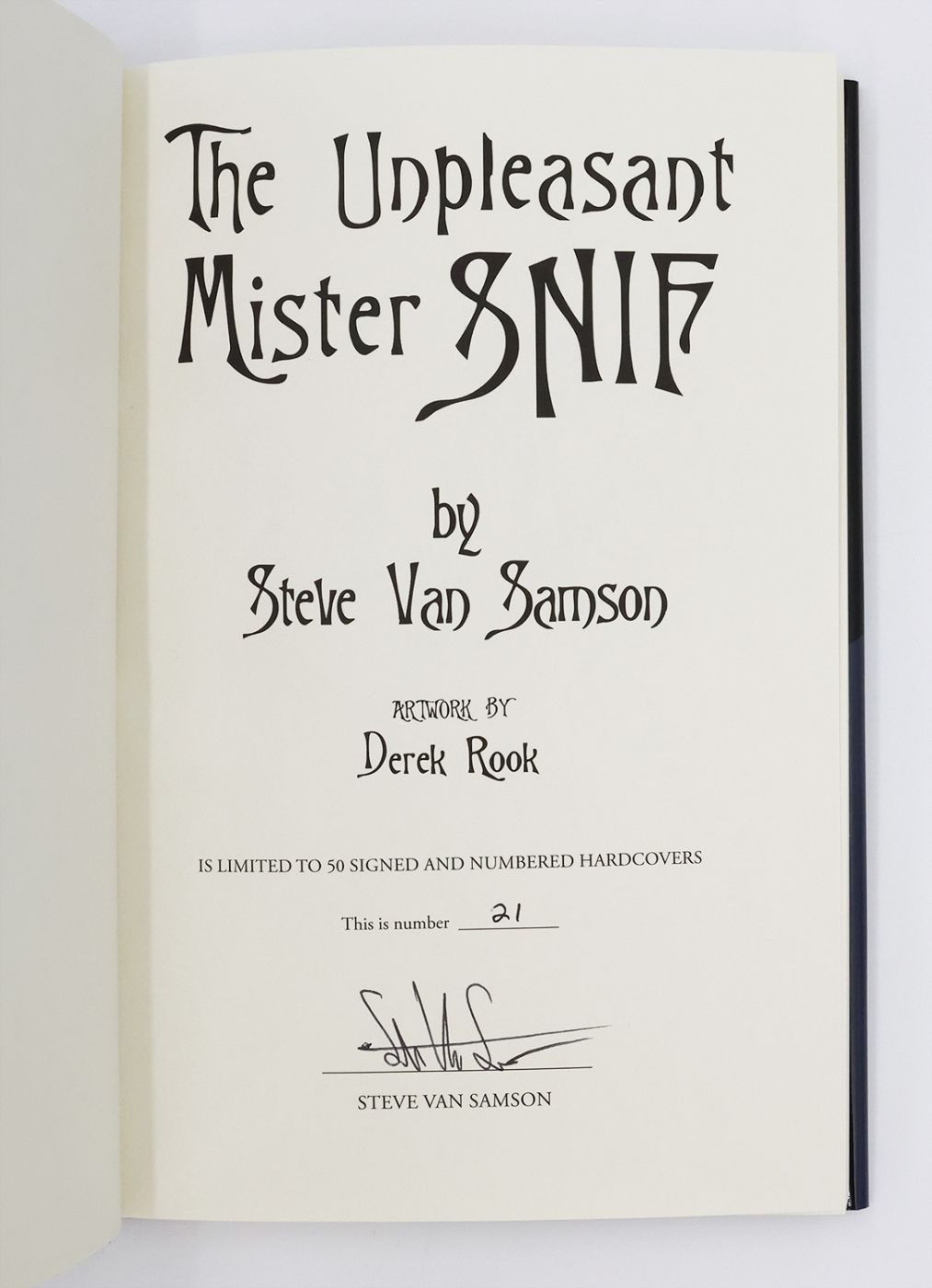 THE UNPLEASANT MISTER SNIF -  image 2