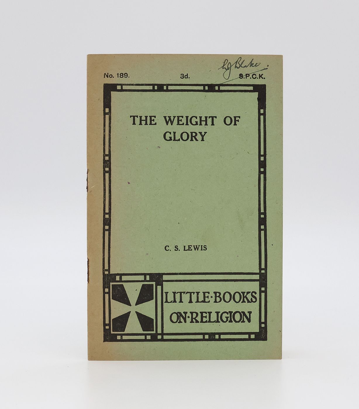 THE WEIGHT OF GLORY -  image 1