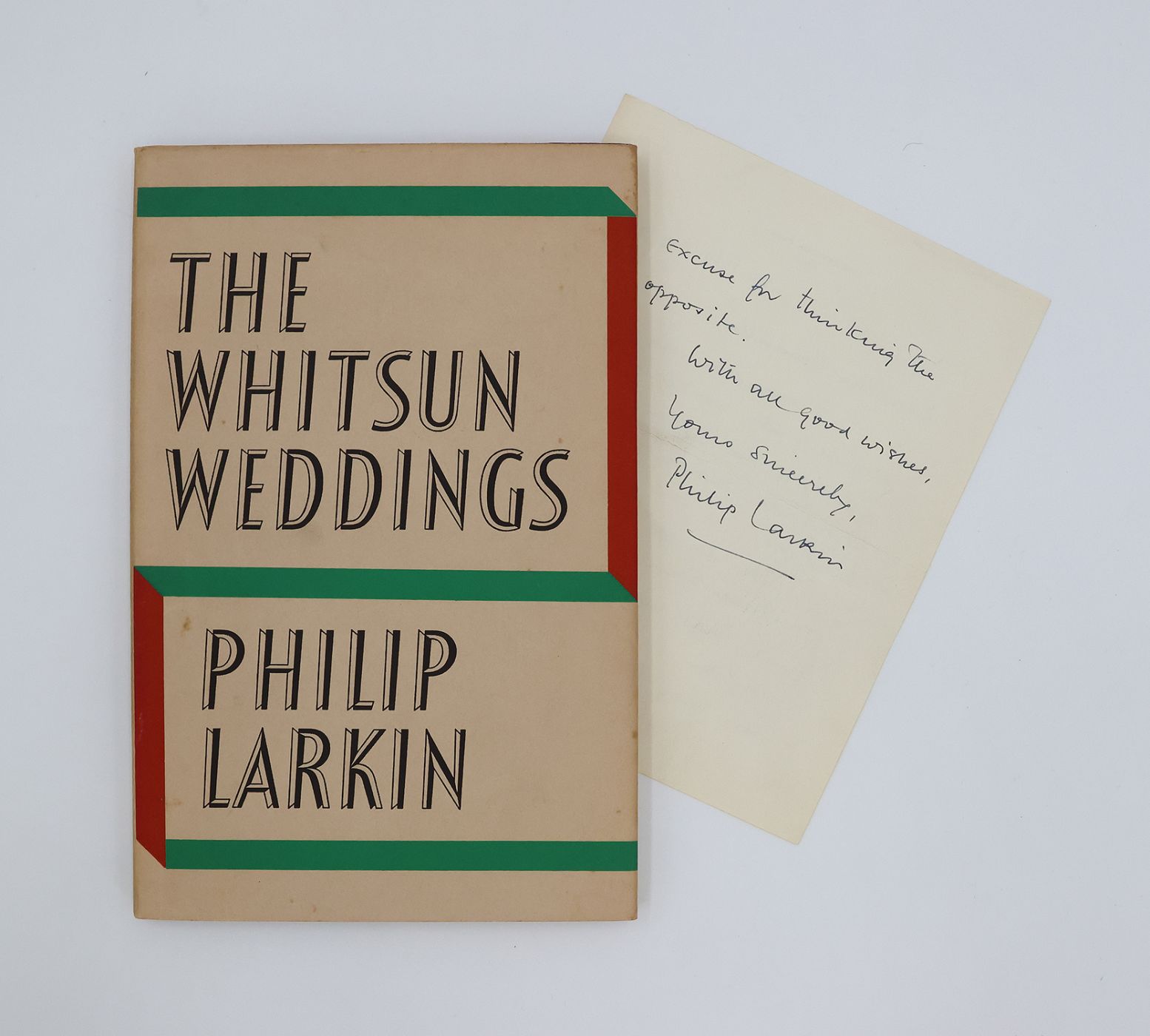 THE WHITSUN WEDDINGS -  image 1