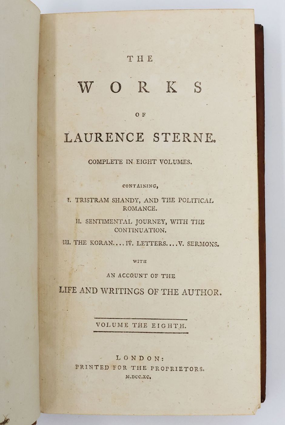THE WORKS OF LAURENCE STERNE. -  image 10