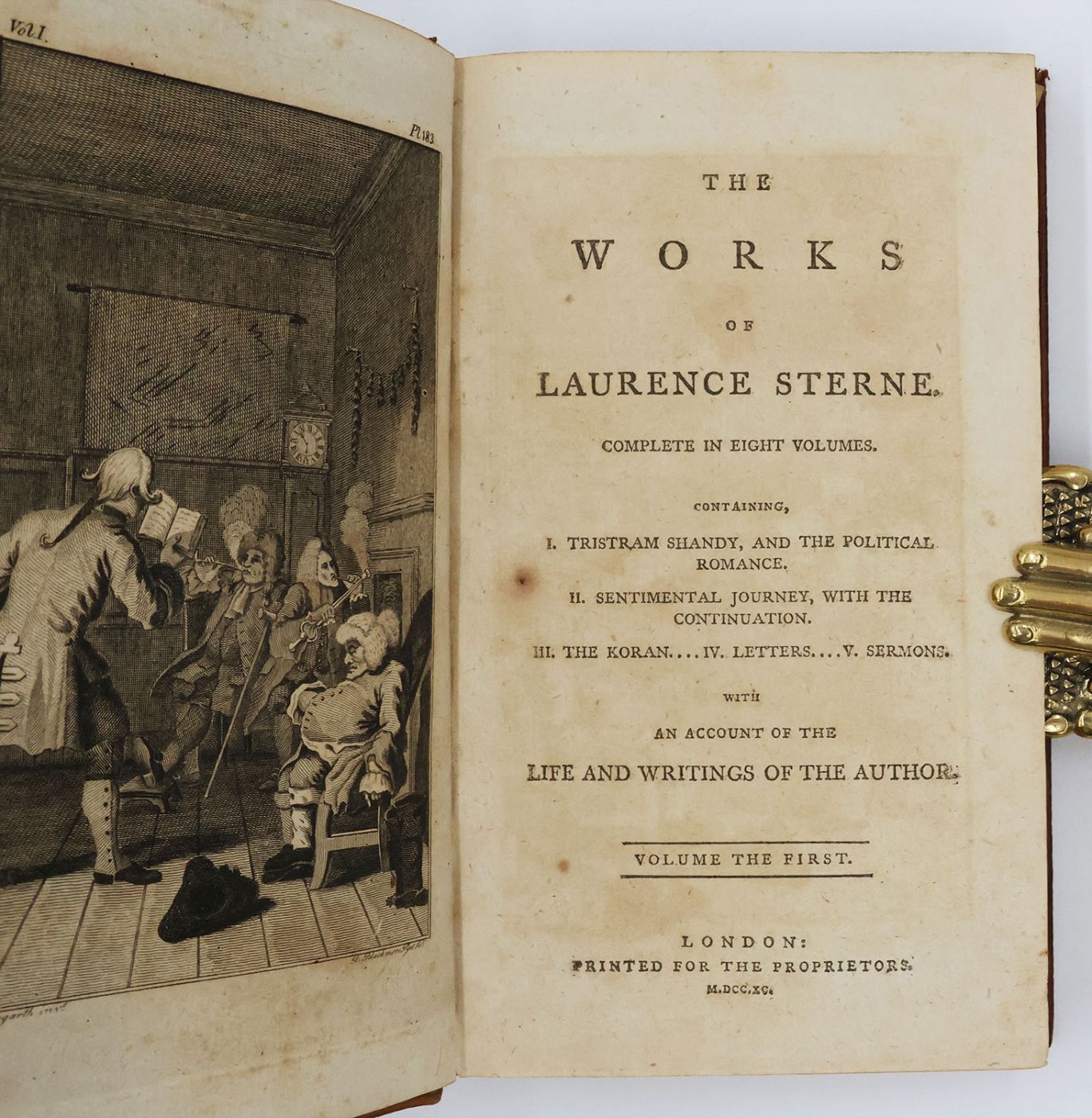THE WORKS OF LAURENCE STERNE. -  image 3
