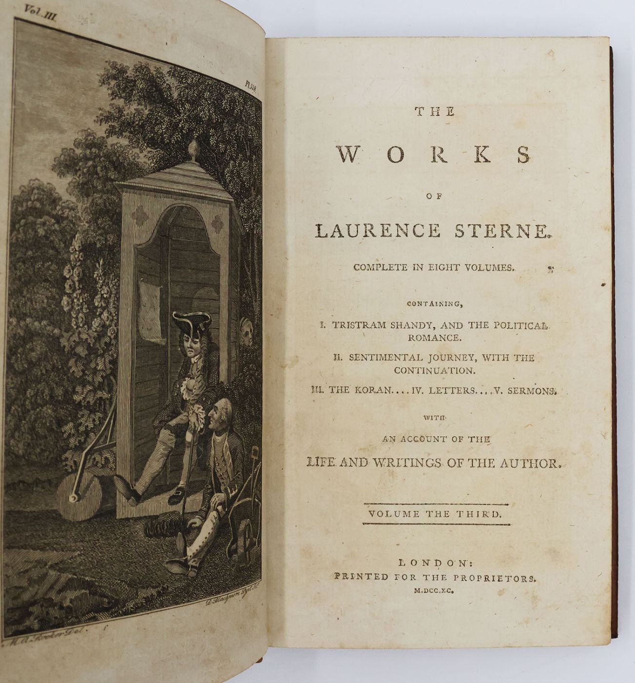 THE WORKS OF LAURENCE STERNE. -  image 5