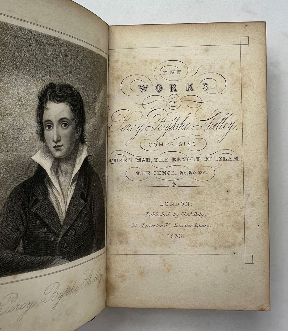 THE WORKS OF PERCY BYSSHE SHELLEY, -  image 4