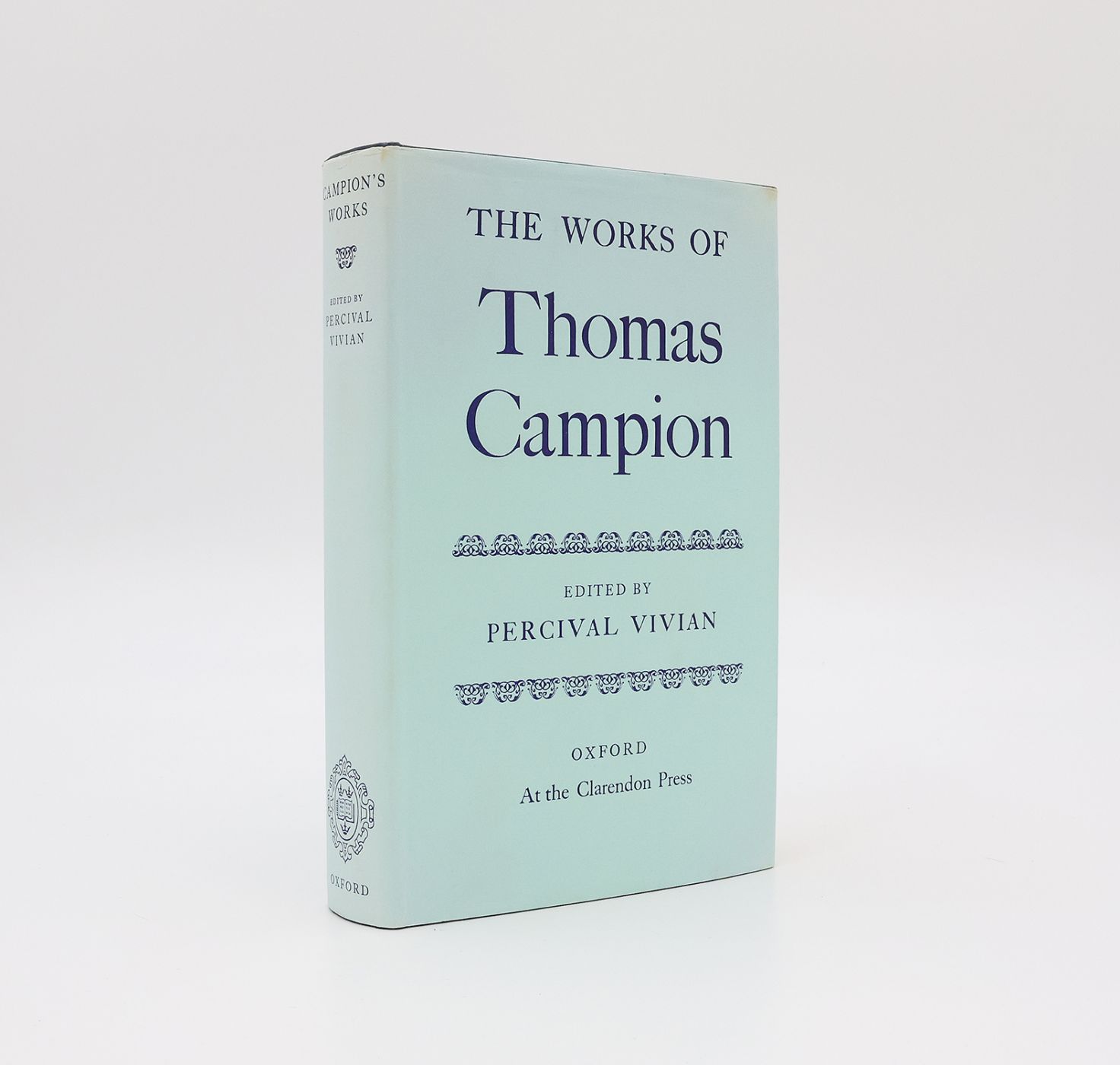 THE WORKS OF THOMAS CAMPION -  image 1