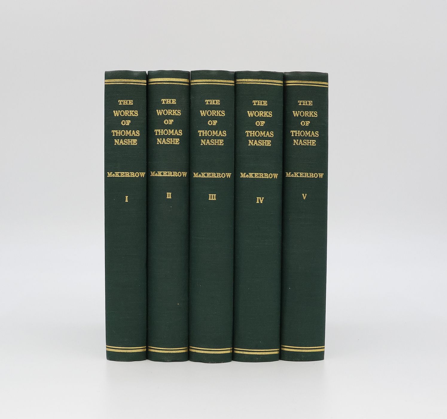 THE WORKS OF THOMAS NASHE: EDITED FROM THE ORIGINAL TEXTS -  image 1