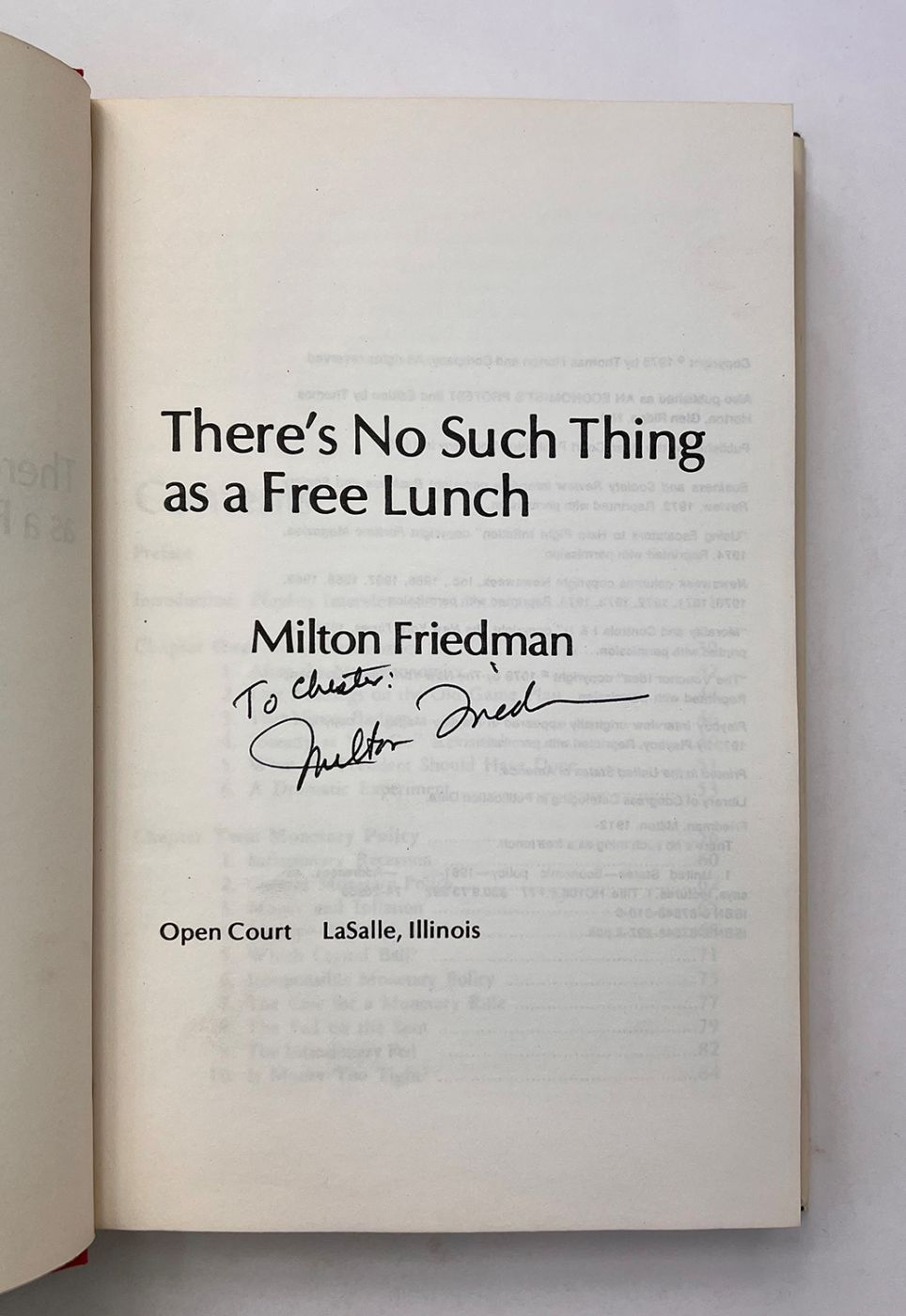 THERE'S NO SUCH THING AS A FREE LUNCH. -  image 4