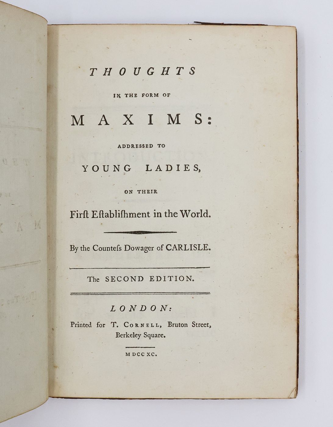 THOUGHTS IN THE FORM OF MAXIMS: -  image 1